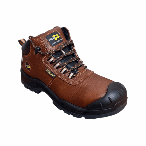 BOTIN SEGURIDAD PUNTA ACERO PLANTA KEVLAR IRX-06 IRON-X - Imagen 3