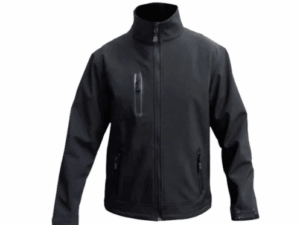 CHAQUETA SOFTSHELL BASICA VARON NEGRA MARITEX
