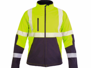 CHAQUETA SOFTSHELL OKLAN AMARILLO FLUOR HW