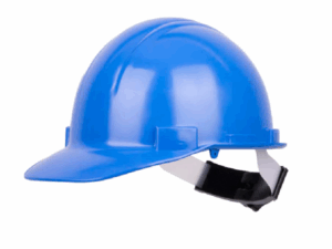 CASCO PROSEG PLUS AZUL CON ARNES PLASTICO