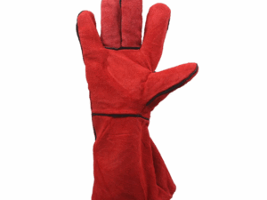 GUANTE SOLDADOR ROJO 35cm