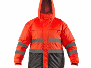 PARKA REFLECTIVA SIBERIA ROJO FLUOR HW