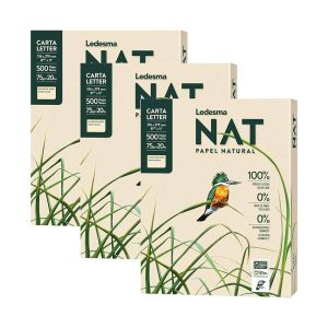 RESMA PAPEL FOTOCOPIA CARTA ECOLOGICO NAT
