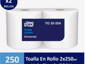 TOALLA CLASSIC PALANCA UNIVERSAL H/S 2x250m TORK