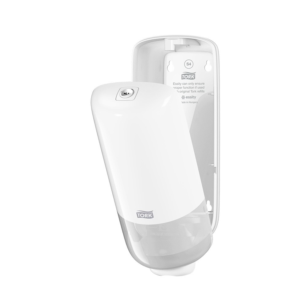 DISPENSADOR JABON ELEVATION ESPUMA BLANCO TORK - Imagen 2