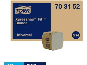 SERVILLETA XPRESSNAP FIT BLANCA H/S 240 UN TORK