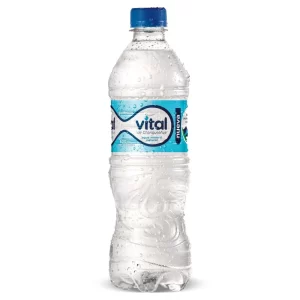 AGUA MINERAL VITAL CON GAS 600 ML