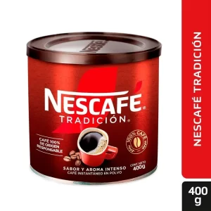 CAFÉ INSTANTÁNEO NESCAFÉ TRADICIÓN 400 GR