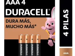 PILA DURACELL AAA X 4 UN