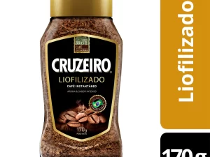 CAFÉ CRUZEIRO LIOFILIZADO FRASCO 170 GR