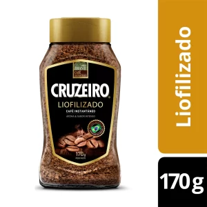 CAFÉ CRUZEIRO LIOFILIZADO FRASCO 170 GR
