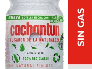 AGUA MINERAL CACHANTUN SIN GAS 600 ML