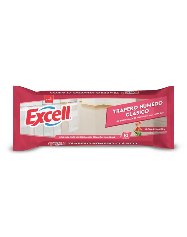 TRAPERO HUMEDO PRIMAVERA CLASICO X 10 UN EXCELL