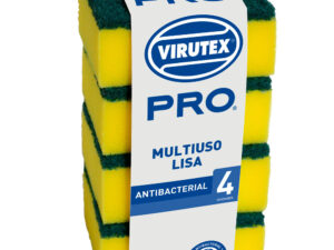 ESPONJA LISA x 4 VIRUTEX PRO