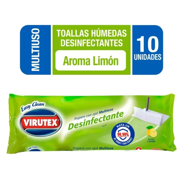 TRAPERO DESINFECTANTES MULTIUSO AROMA LIMON VIRUTEX