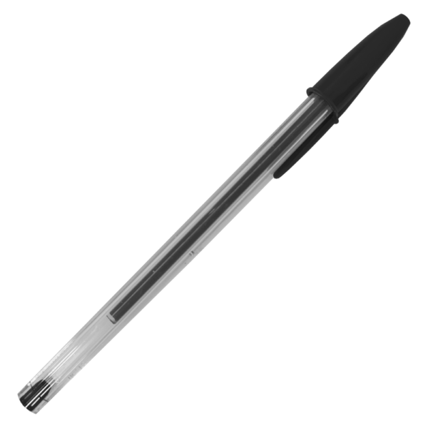 LÁPIZ PASTA CRISTAL NEGRO 1.0 MM BIC