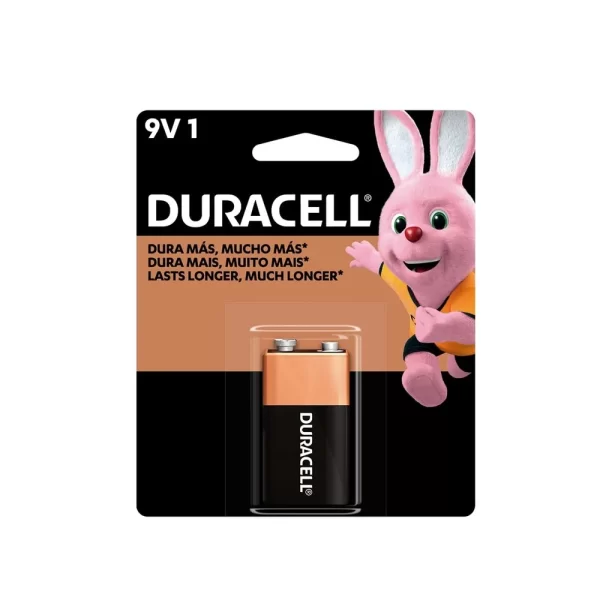 BATERIA DURACELL 9V 1 UN