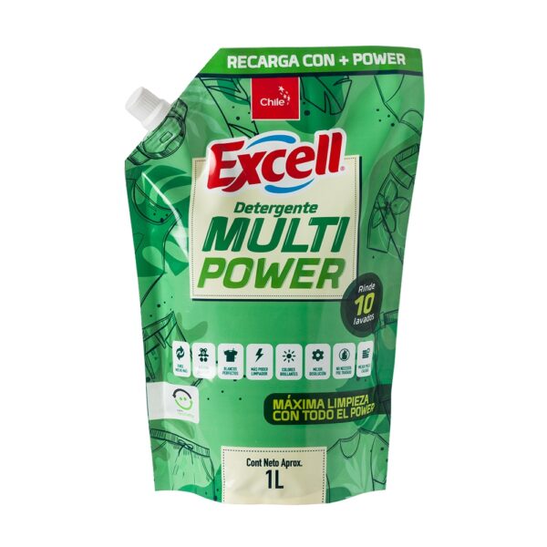 DETERGENTE MULTIPOWER DOYPACK 1 L EXCELL