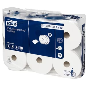 PAPEL PREMIUM HIGIENICO SMARTONE D/H 6X207 MT TORK