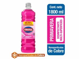 LIMPIADOR DESINFECTANTE SUPERFICIE PRIMAVERA 1800 - VIRUTEX