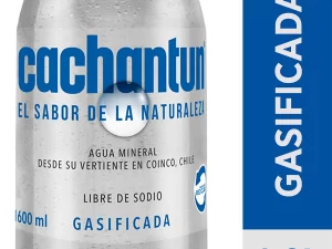 AGUA MINERAL CACHANTUN CON GAS 1.6 LT