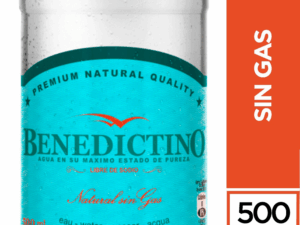 AGUA MINERAL BENEDICTINO SIN GAS 500 CC