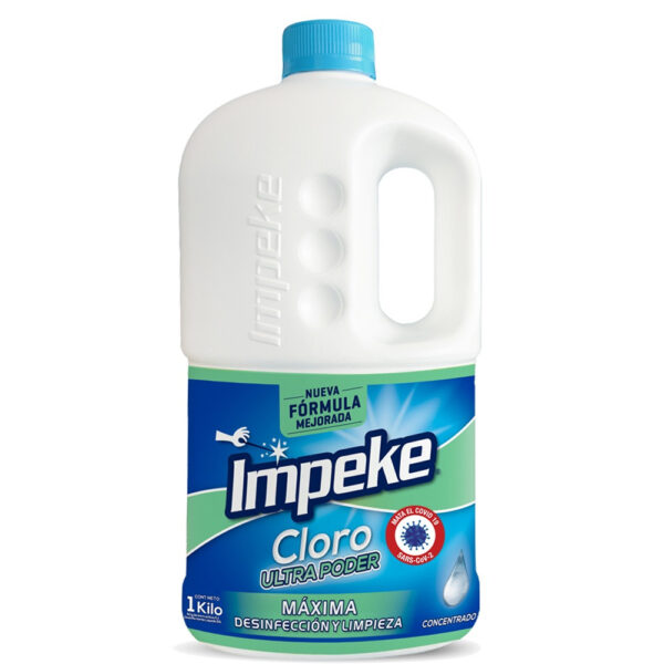 CLORO CONCENTRADO FORTE 1000 GR - IMPEKE