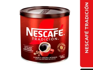 CAFÉ INSTANTÁNEO NESCAFÉ TRADICIÓN 50 GR