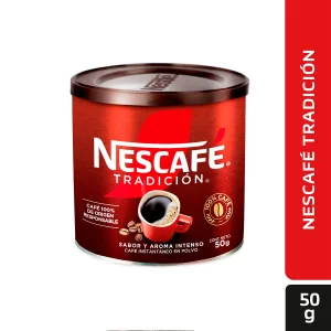 CAFÉ INSTANTÁNEO NESCAFÉ TRADICIÓN 50 GR