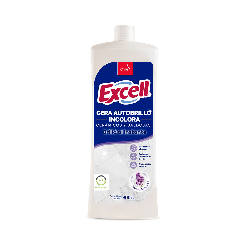 CERA AUTOBRILLO INCOLORA 900 CC EXCELL
