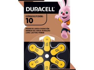 PILA AUDIFONO DURACELL Nº10 6 UN