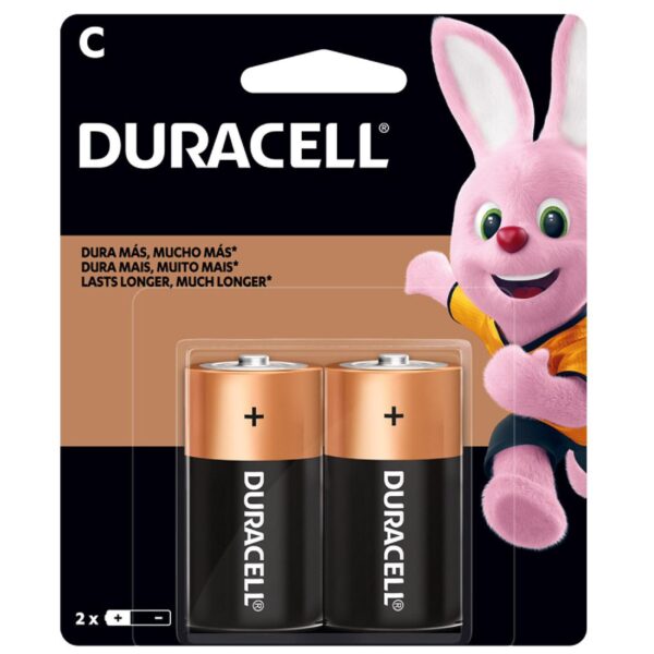 PILA DURACELL C X 2 UN