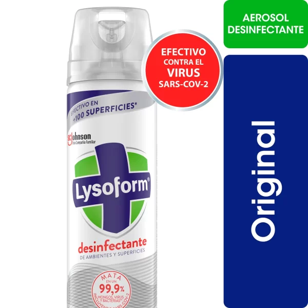 DESINFECTANTE AEROSOL 360 ML ORIGINAL LYSOFORM