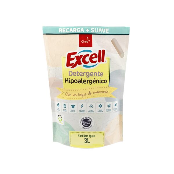 DETERGENTE HIPOALERGENICO DOYPACK 3 L EXCELL