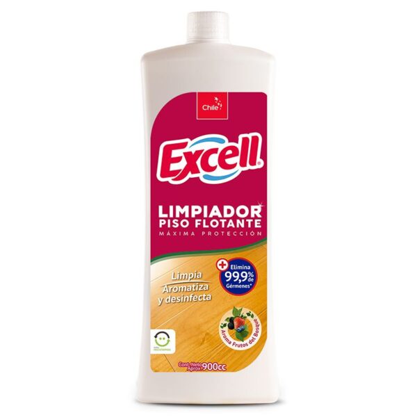 LIMPIADOR PISOS FLOTANTES FRUTOS DEL BOSQUE 900 CC EXCELL