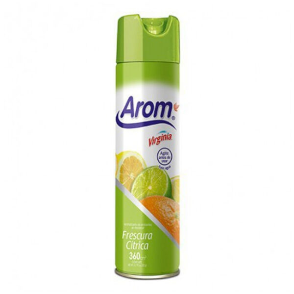 DESODORANTE AMBIENTAL AEROSOL 360 CITRICO AROM