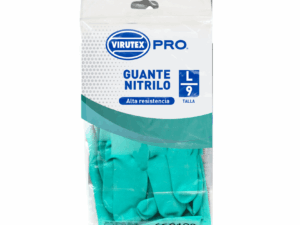GUANTE NITRILO VERDE L - VIRUTEX PRO