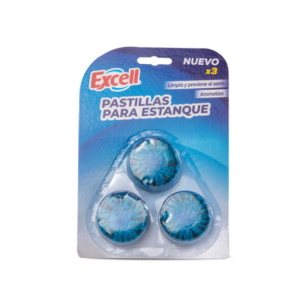 PASTILLA PARA ESTANQUE 3 UN EXCELL