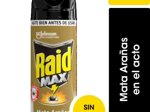 INSECT. AEROSOL 360 CC MATA ARANAS SIN OLOR RAID