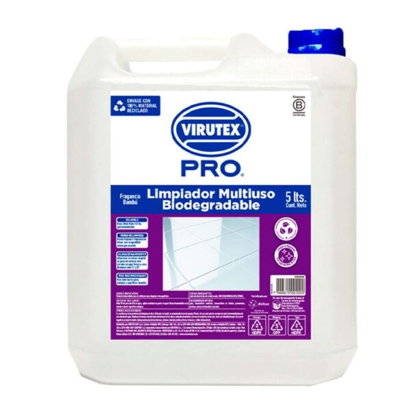 LIMPIADOR MULTIUSO BIO BAMBU 5000 ML - VIRUTEX PRO