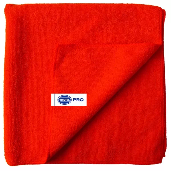 PAÑO MICROFIBRA COLOR ROJO X5 - VIRUTEX PRO