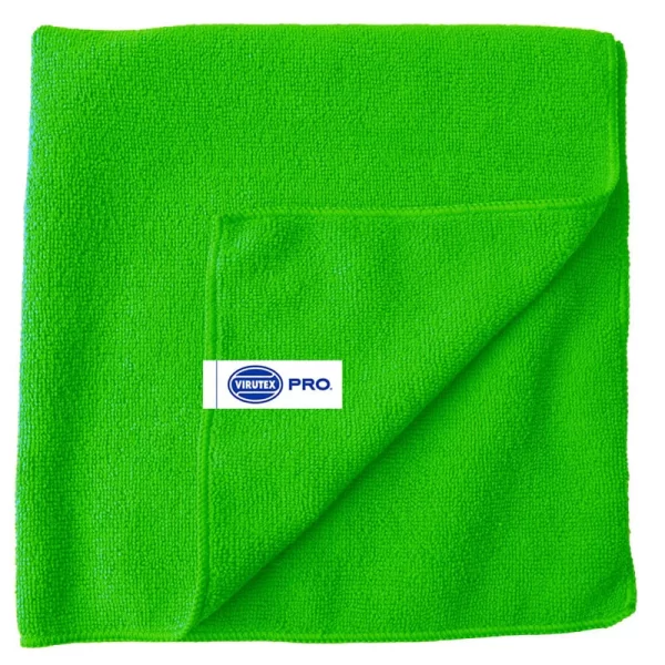 PAÑO MICROFIBRA COLOR VERDE X5 - VIRUTEX PRO