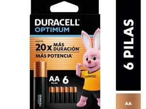 PILA DURACELL OPTIMUM AA X 6 UN