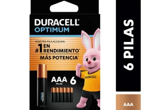 PILA DURACELL OPTIMUM AAA X 6 UN