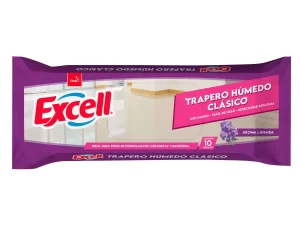 TRAPERO HUMEDO LAVANDA CLASICO X 10 UN EXCELL