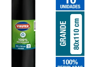 BOLSAS DE BASURA BIOROLLO 80X110 - VIRUTEX