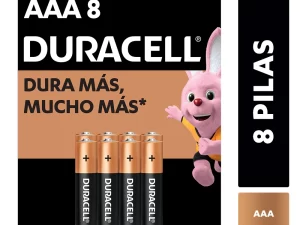 PILA DURACELL AAA X 8 UN