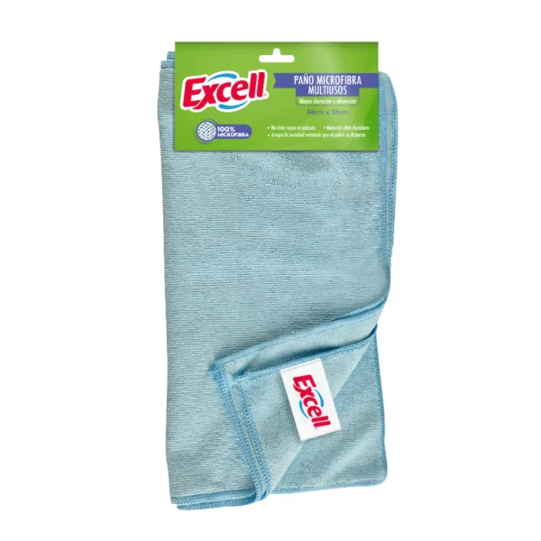 PAÑO MICROFIBRA MULTIUSO 38 X 38CM EXCELL