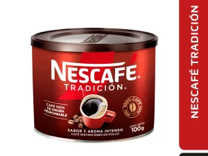 CAFÉ INSTANTÁNEO NESCAFÉ TRADICIÓN 100 GR