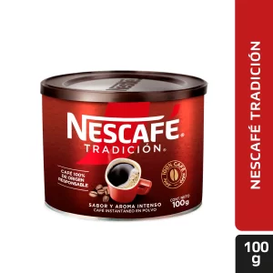 CAFÉ INSTANTÁNEO NESCAFÉ TRADICIÓN 100 GR
